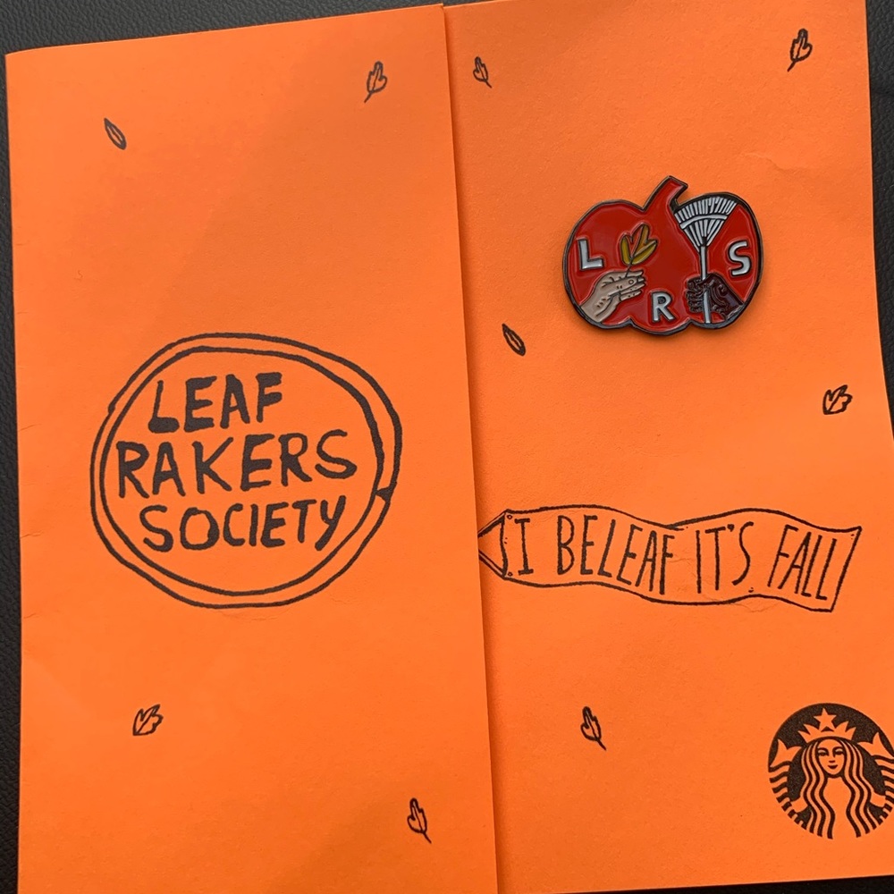 Starbucks Leaf Rakers Pin